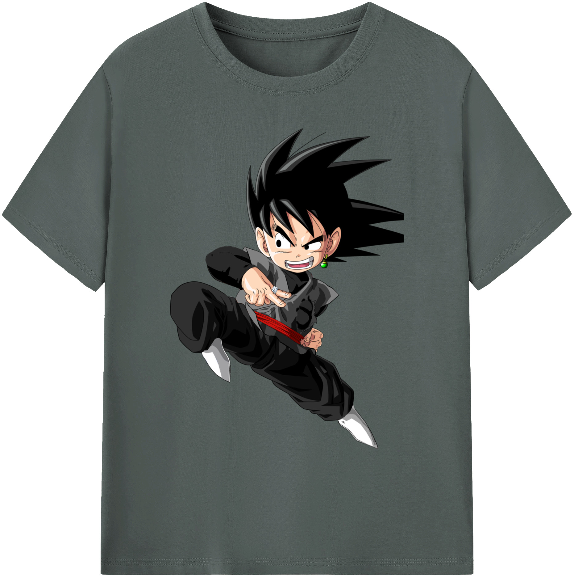 （画像用） ドラゴンボール 孫悟空（そん ごくう）Son Goku カカロット DRAGON BALL Kakarotto 綿100％ メンズ半袖Tシャツ｜肌触りやわらか＆通気性
